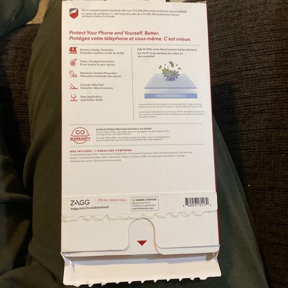 Zagg invisible shield class elite + for iPhone 6.7” 2020 - Picture 2 of 2